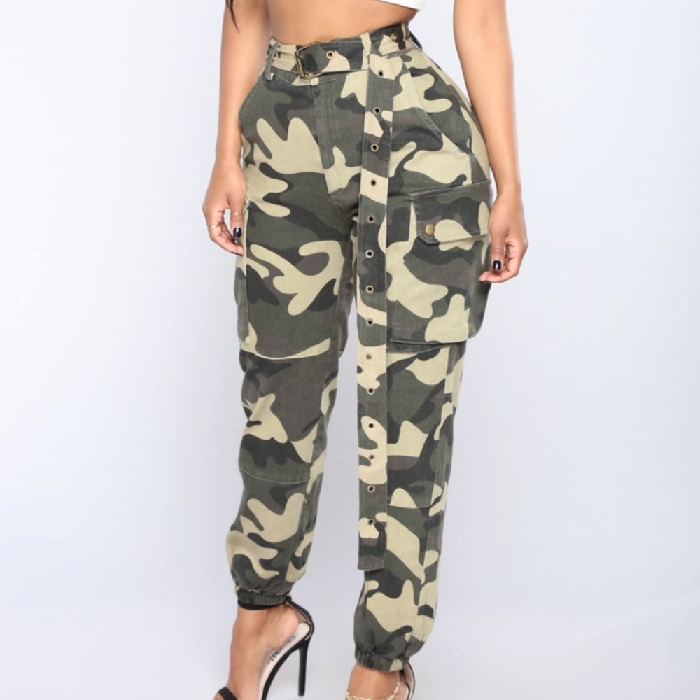 Camouflage Cargo Pants